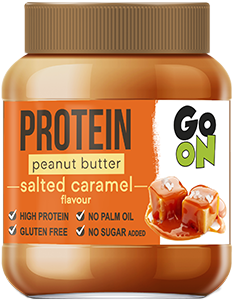 Peanut Butter Go On Protein o Smaku Słonego Karmelu 350g