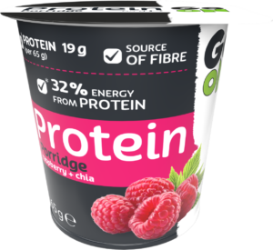Go On Owsianka Proteinowa z Maliną i Chia w Kubeczku 65g