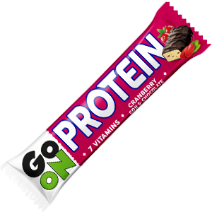 Baton proteinowy 20% GO ON żurawinowy 50g