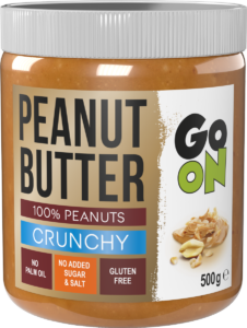 Peanut Butter GO ON Crunchy 500g