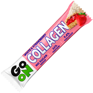Go On Collagen Strawberry Bar 45g